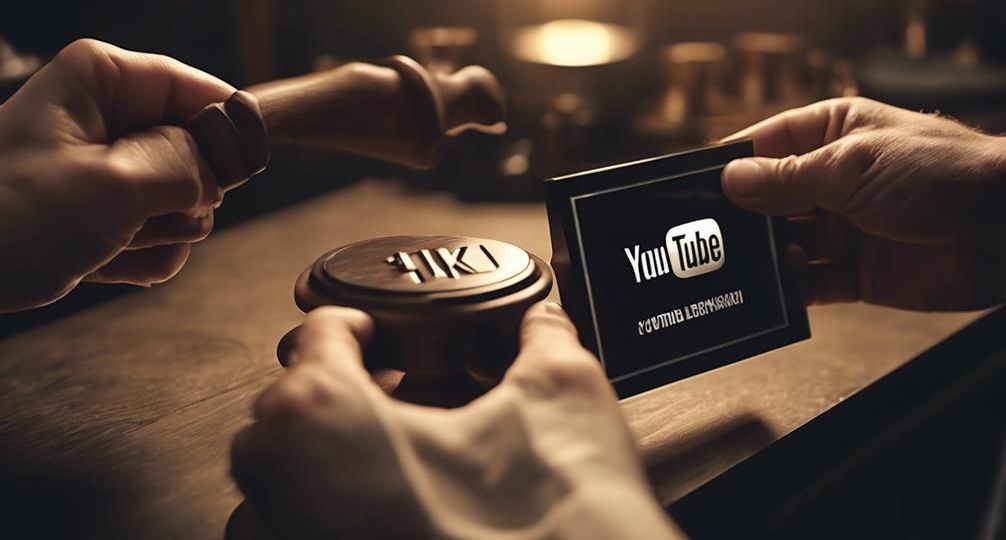 selling youtube channels legality