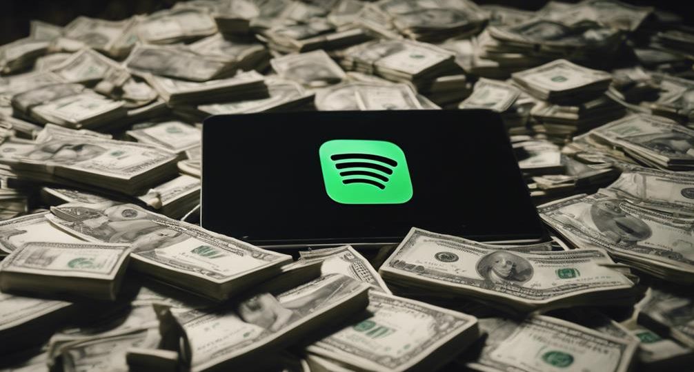 spotify plays for money