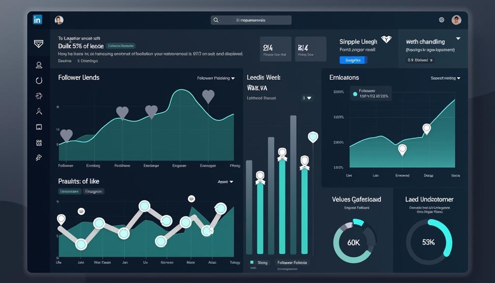 analyzing linkedin follower insights