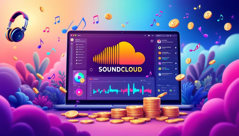 monetize soundcloud tracks effectively