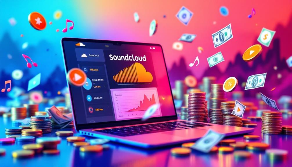 soundcloud revenue generation strategies