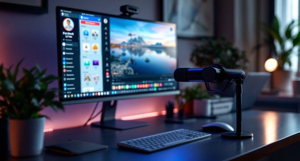 going live on desktop